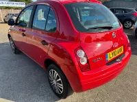 Used Nissan Micra Visia 65 HP (47 kW) 2010 Red Hatchback