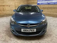 Used Vauxhall Astra SRi 115 HP (84 kW) 2014 Blue Hatchback