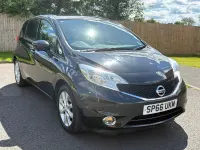 Begagnad Nissan Note Tekna 2017 Svart Halvkombi