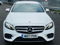 Used Mercedes E350 AMG line 2017 White Sedan