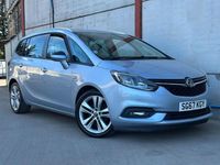 Used Vauxhall Zafira Tourer SRi 2017 Silver MPV