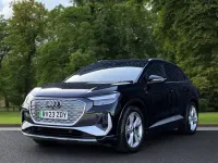Used Audi Q4 e-tron S-Line 125 kW (170 HP) 2023 Black SUV