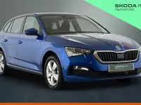 Used Skoda Scala SE 150 HP (110 kW) 2022 Blue Hatchback
