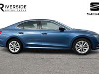 Used Skoda Octavia SE L First Edition 150 HP (110 kW) 2020 Blue Hatchback