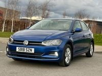 Used VW Polo SE 2018 Blue Hatchback