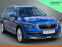 Used Skoda Kamiq SE L 147 HP (108 kW) 2021 Race blue metallic SUV