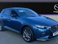Begagnad Mazda CX-3 Inclusive 150 HK (110 kW) 2018 Blå SUV