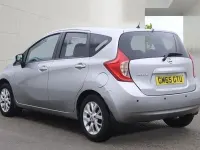 Used Nissan Note Acenta Premium 98 HP (72 kW) 2015 Silver Hatchback