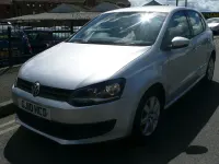 Used VW Polo SE 85 HP (62 kW) 2010 Silver Hatchback
