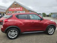 Used Nissan Juke Acenta 110 HP (80 kW) 2013 Red SUV