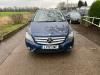 Used Mercedes B180 SE 122 HP (89 kW) 2012 Blue Hatchback