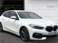 Used BMW 118 Sport Line 134 HP (98 kW) 2023 White Hatchback