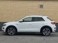 Used VW T-Roc R-line 150 HP (110 kW) 2018 White SUV