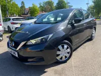 Used Nissan Leaf Visia 110 kW (150 HP) 2018 Black Hatchback