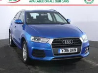 Usado Audi Q3 Competition 150 HP (110 kW) 2015 Azul SUV