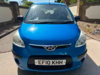 Used Hyundai i10 Classic 2010 Blue Hatchback