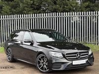 Used Mercedes E220 AMG line 2019 Black Estate