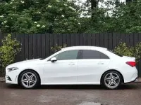 Used Mercedes A200 AMG line 163 HP (119 kW) 2019 White Coupe