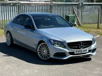 Używany Mercedes C200 SE 184 KM (135 kW) 2016 Srebrny Sedan/Limuzyna