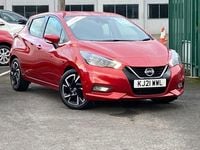 Used Nissan Micra Acenta 2021 Red Hatchback