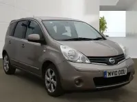 Used Nissan Note N-TEC 88 HP (64 kW) 2010 Beige Hatchback