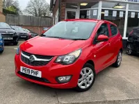 Used Vauxhall Viva 2019 Red Hatchback