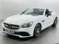 Used Mercedes SLC180 AMG line 2017 White Cabriolet