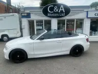 Used BMW 118 Cabriolet Sport Line 2013 White Cabriolet