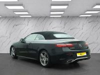 Used Mercedes E220 AMG line 194 HP (142 kW) 2018 Black Cabriolet