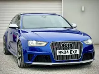 Used Audi RS4 450 HP (330 kW) 2013 Blue Estate
