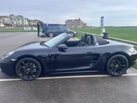 Used Porsche 718 Boxster 2016 Black Cabriolet