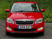 Used Skoda Fabia Elegance 105 HP (77 kW) 2014 Red Hatchback