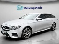 Usado Mercedes E200 AMG line 184 CV (135 kW) 2020 Plateado Familiar