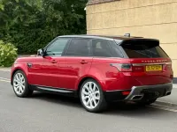 Used Land Rover Range Rover Sport HSE 306 HP (225 kW) 2018 Red SUV