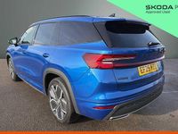 Used Skoda Kodiaq SportLine 147 HP (108 kW) 2025 Race blue metallic SUV