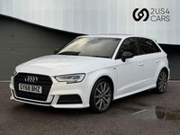 Used Audi A3 Sportback Black Edition 116 HP (85 kW) 2018 White Hatchback