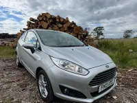 Used Ford Fiesta Zetec 2013 Silver Hatchback
