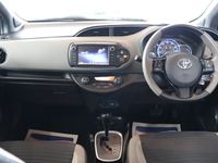 used Toyota Yaris Hybrid 1.5 VVT I DESIGN M DRIVE S 5d 73 BHP HYBRID AUTOMATIC