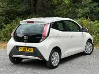 Used Toyota Aygo X-play 69 HP (50 kW) 2016 White Hatchback