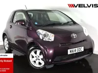 Used Toyota iQ 68 HP (50 kW) 2014 Purple Hatchback