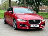 Used Jaguar XE R-Sport 180 HP (132 kW) 2018 Red Sedan