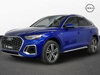 Used Audi Q5 Sportback S-Line 200 HP (147 kW) 2021 Blue SUV