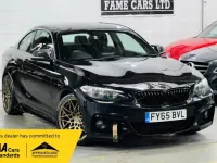 Used BMW 225 M Sport 224 HP (164 kW) 2015 Black Coupe