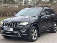 Used Jeep Grand Cherokee Overland 247 HP (181 kW) 2016 Black SUV