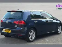 Used VW Golf VII Edition 123 HP (90 kW) 2017 Blue Hatchback