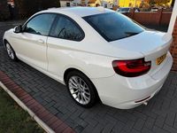 Used BMW 220 2014 White Coupe
