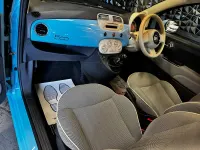 Used Fiat 500 Lounge 69 HP (50 kW) 2014 Blue Hatchback