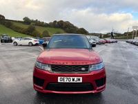 Used Land Rover Range Rover Sport 350 HP (257 kW) 2021 Red SUV
