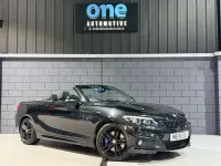 Used BMW 220 M Sport 2019 Black Cabriolet