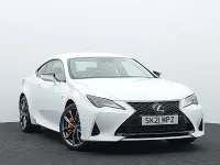 Used Lexus RC300h Sport Line 223 HP (164 kW) 2021 White Coupe